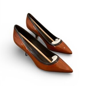 Tory Burch Angle Pump - Brown